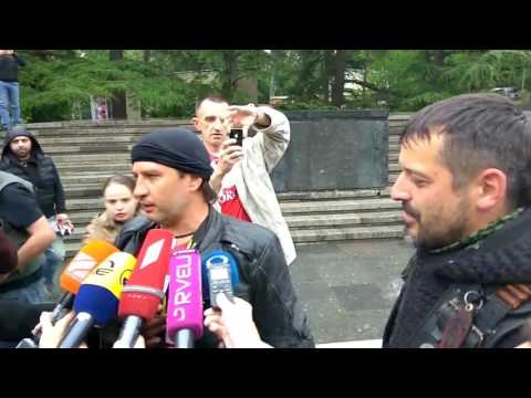 NetGazeti: Russia’s Night Wolves biker group in Tbilisi /ღამის მგლები თბილისში