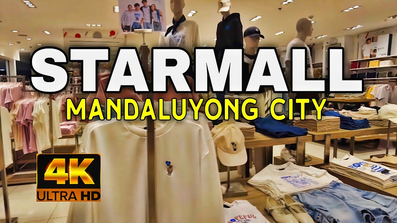 [4K UHD] StarMall EDSA Shaw Boulevard |Mandaluyong Night Walking Tour | City Lights Philippines