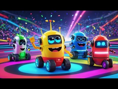 Simple Simon Plays with Robots | English Nursery Rhyme | Kids Songs ...