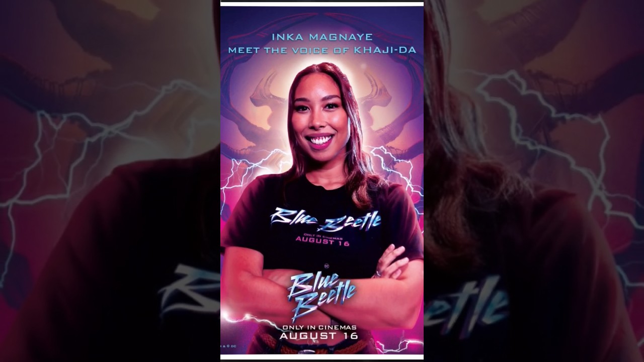 Inka Magnaye Filipino voice actor for Blue Beetle