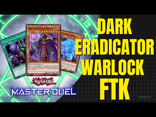yugioh dark eradicator warlock deck SD6-EN001 Yu-Gi-Oh! Card trading and collectible card game (TCG/CCG) Build a Deck Around Free