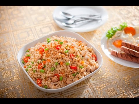 Tasty Treat Nasi Goreng Ayam  Chicken Fried Rice YouTube