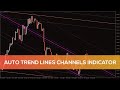 Auto Trend Lines Channels Indicator for MT4 - FAST REVIEW