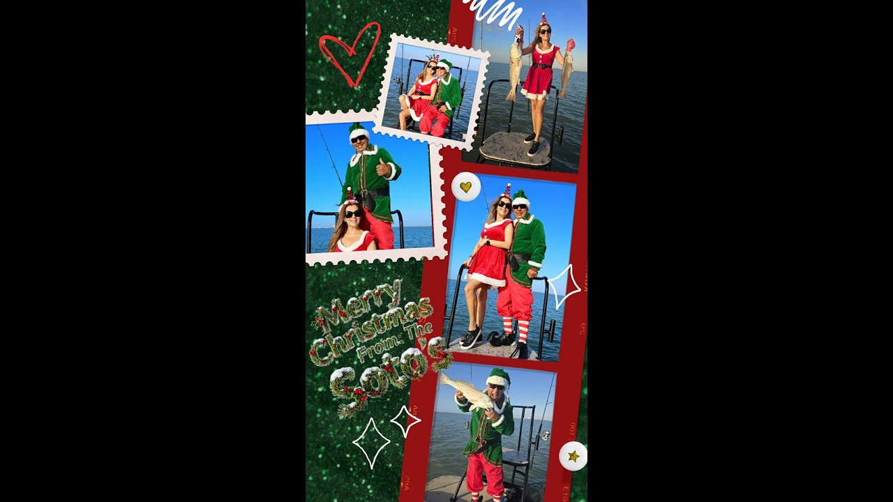 MERRY FISHMAS!  2 RED FISH LIMITS