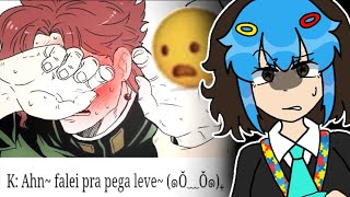 Reading JOJO fanfiction (prepare yourselves)...