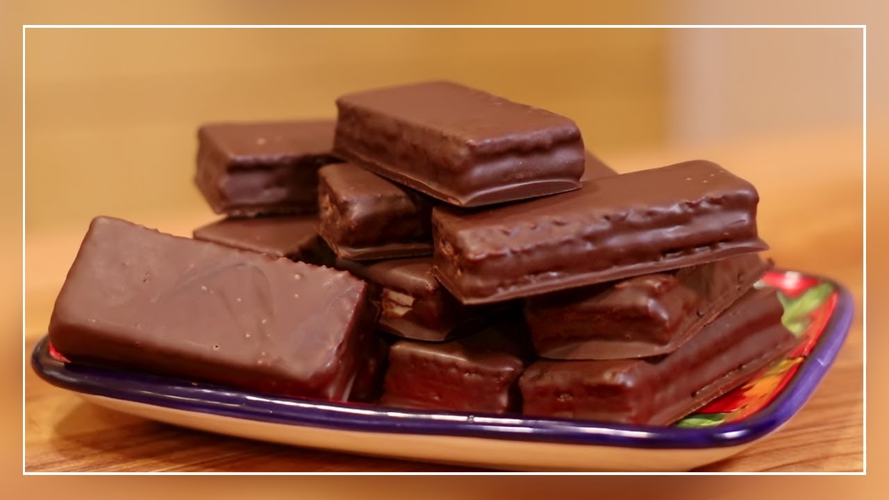 Los Mejores HUESITOS Caseros | Barritas de Barquillo y Crema de Cacao