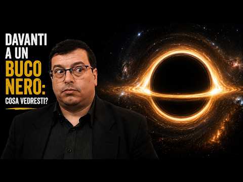 What you would see in front of a black hole (it's not what you think)