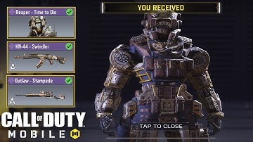 *NEW* Royal Flush Crate | Reaper "Time to Die" & KN-44 "Swindler" Unlocked! + Gameplay | COD Mobile