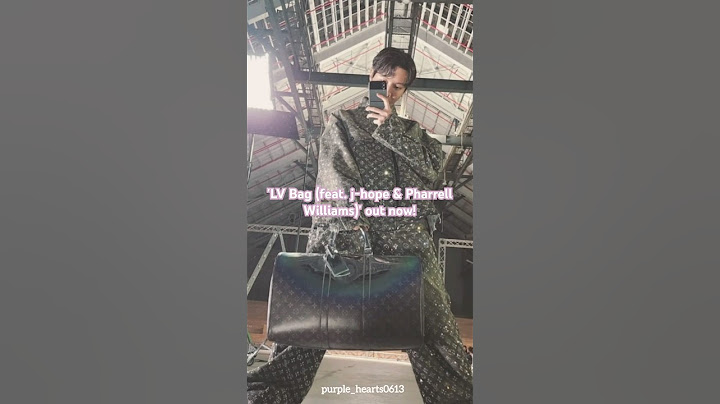 j-hope's Louis Vuitton Collection | LV Bag by Don Toliver & Speedy feat. j-hope & Pharrell Williams