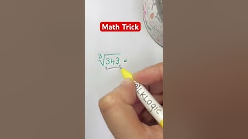 Cube Root Math Trick