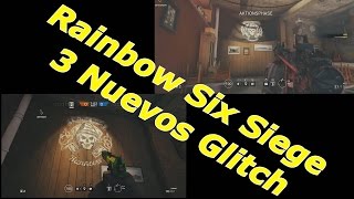 Rainbow Six Siege | 3 NUEVOS Glitch | Bugs |Trucos | Zonas Secretas | ESPAÑOL | #12