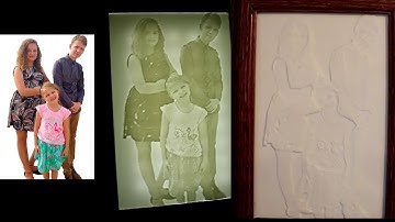 CNC Lithophanes using PhotoVCarve make great gifts!