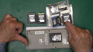 Sharp CE-160, CE-161, CE-163 battery replacement
