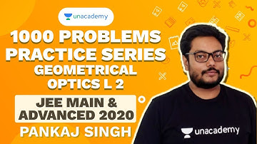 1000 Problems Practice Series Geometrical Optics Part 2 | JEE 2020 Mains & Advanced