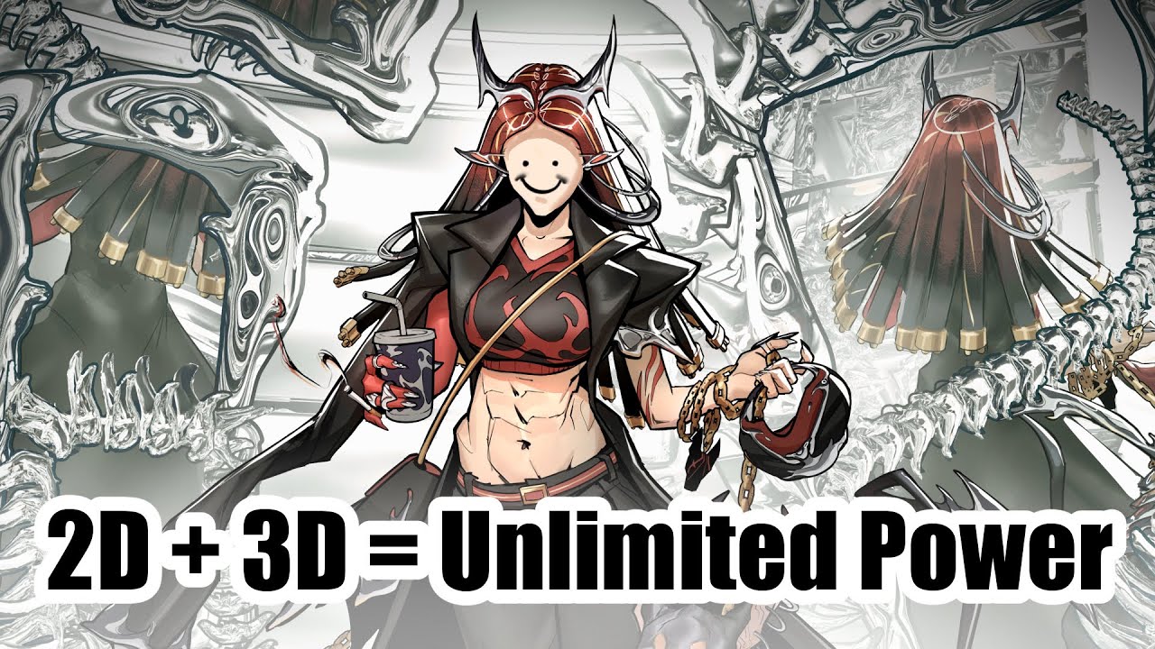 Harness 3D for Easy Complex Character Backgrounds