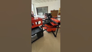 automatic heat press solution six station heatpress#heatpress #carouselheatpress #automaticheatpress