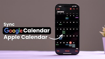 Hoe synchroniseer ik Google Agenda met Apple Agenda (iOS 18)?
