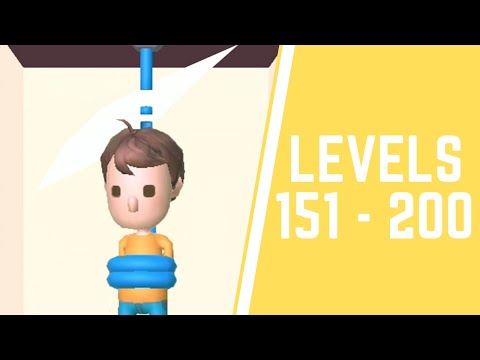 Rescue Cut - Rope Puzzle Game All Levels 151-200