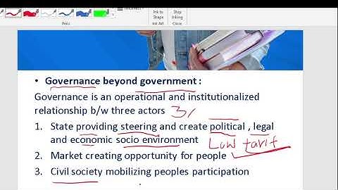 Introduction To Governance And Public Policy Lecture 1