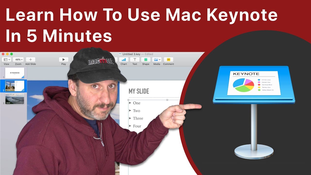 how to use keynote presentation