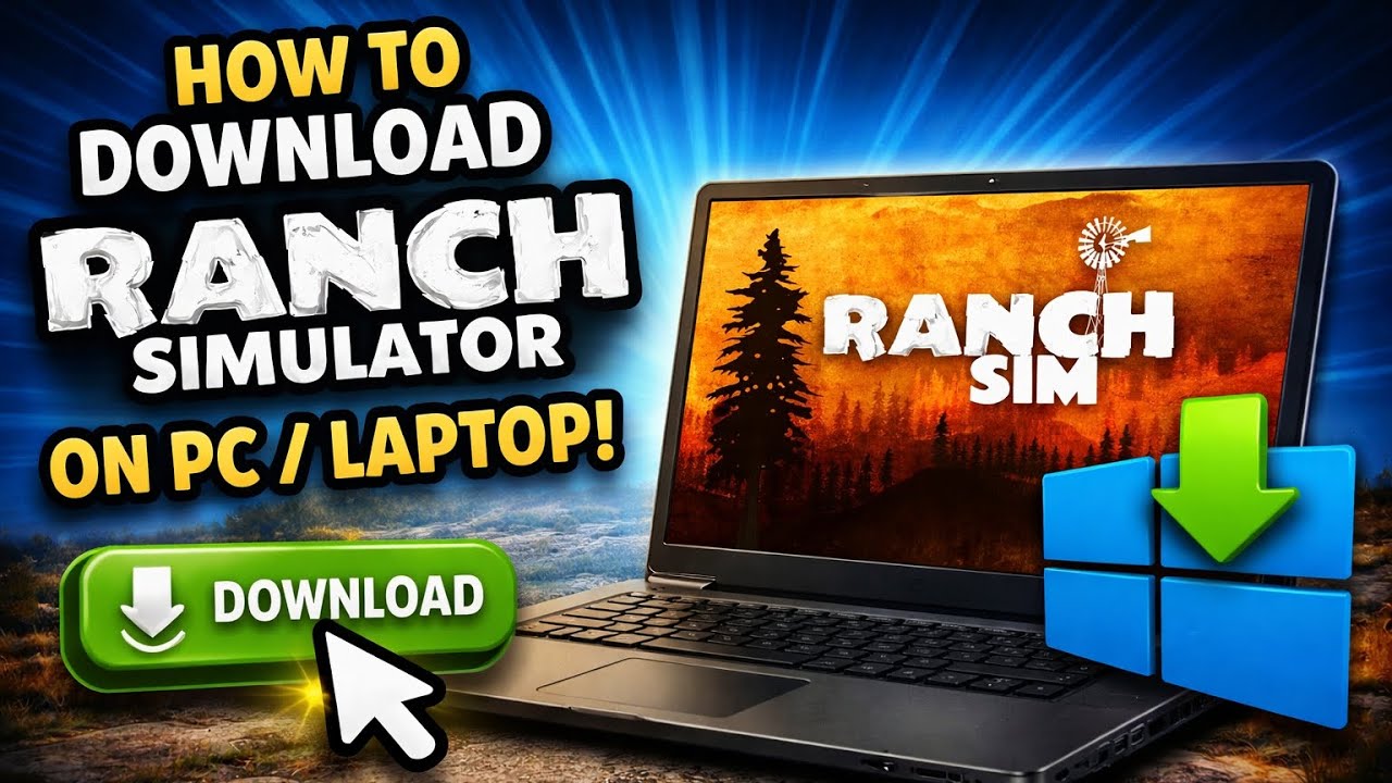 How To Install Ranch Simulator on PC/Laptop | Full Guide (Easy Steps ...