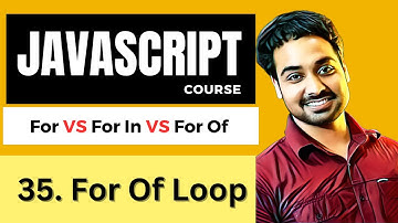 For  Of  Loop Javascript | Javascript Tutorial In Hindi #35