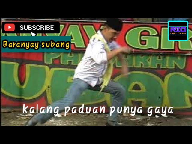 JAIPONGAN BARANYAY GROUP LAGU : LANANG SEJATI FEAT RIO DISC CARIU class=