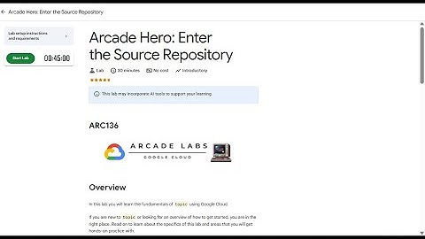 Arcade Hero: Enter the Source Repository #ARC136 #qwiklabs #arcade