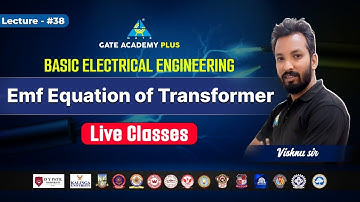 #38 EMF Equation of Transformer | Basic Electrical Engineering | By Vishnu Sir