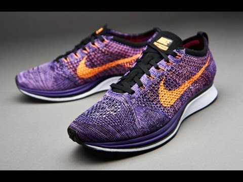 On Foot REVIEW: PURPLE Nike Flyknit Racer