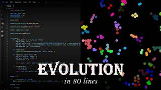 Coding Evolution with 80 Lines of Code 