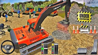 👷Heavy Excavator Simulator 2021 - 🚧 Heavy Construction Vehicle - Best Android Gameplay screenshot 2