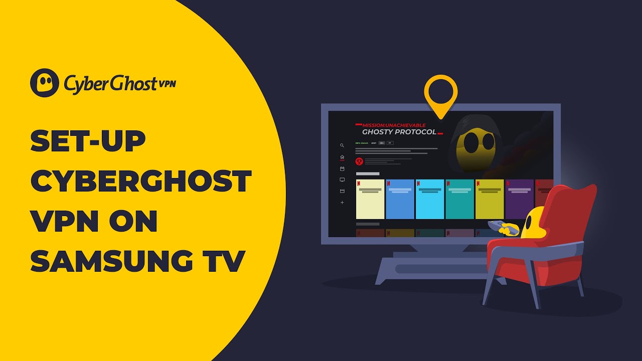 CyberGhost VPN on Samsung TV (Step-by-step Setup)