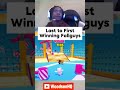 last to first winning fallguys #youtubeshorts #viral #fallguys #fyp #trending #shorts
