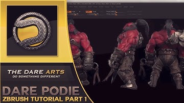 ZBrush Tutorial | Part 1 | By Dare Podie