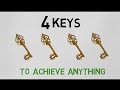 4 KEYS 2 ACHIEVE ANYTHING (HINDI) - THINK AND GROW RICH (part 2)