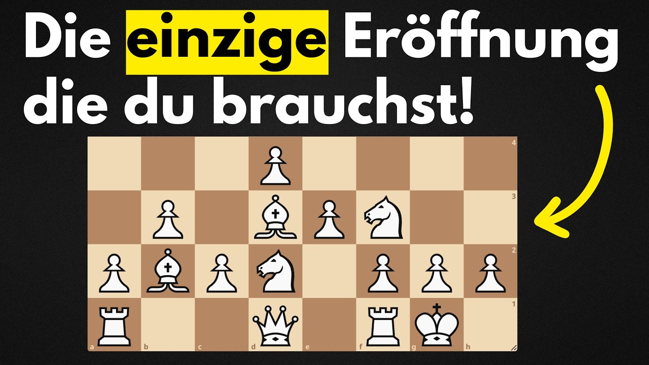 Eine Schacheröffnung gegen ALLES!