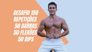 TREINO PRA PASSAR EM QUALQUER TAF - 150 REPS NO MENOR TEMPO