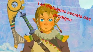 Zelda Breath of the Wild - dialogues bonus des prodiges