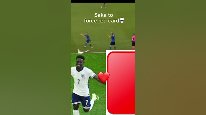 Saka To Force Red Card💀(⚠️Joke⚠️)#euro2020 #final #saka #football #shorts #redcard
