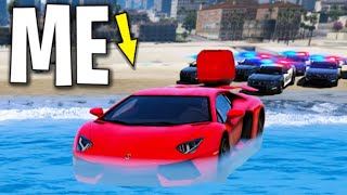 I made this car drive on water on GTA 5 RP