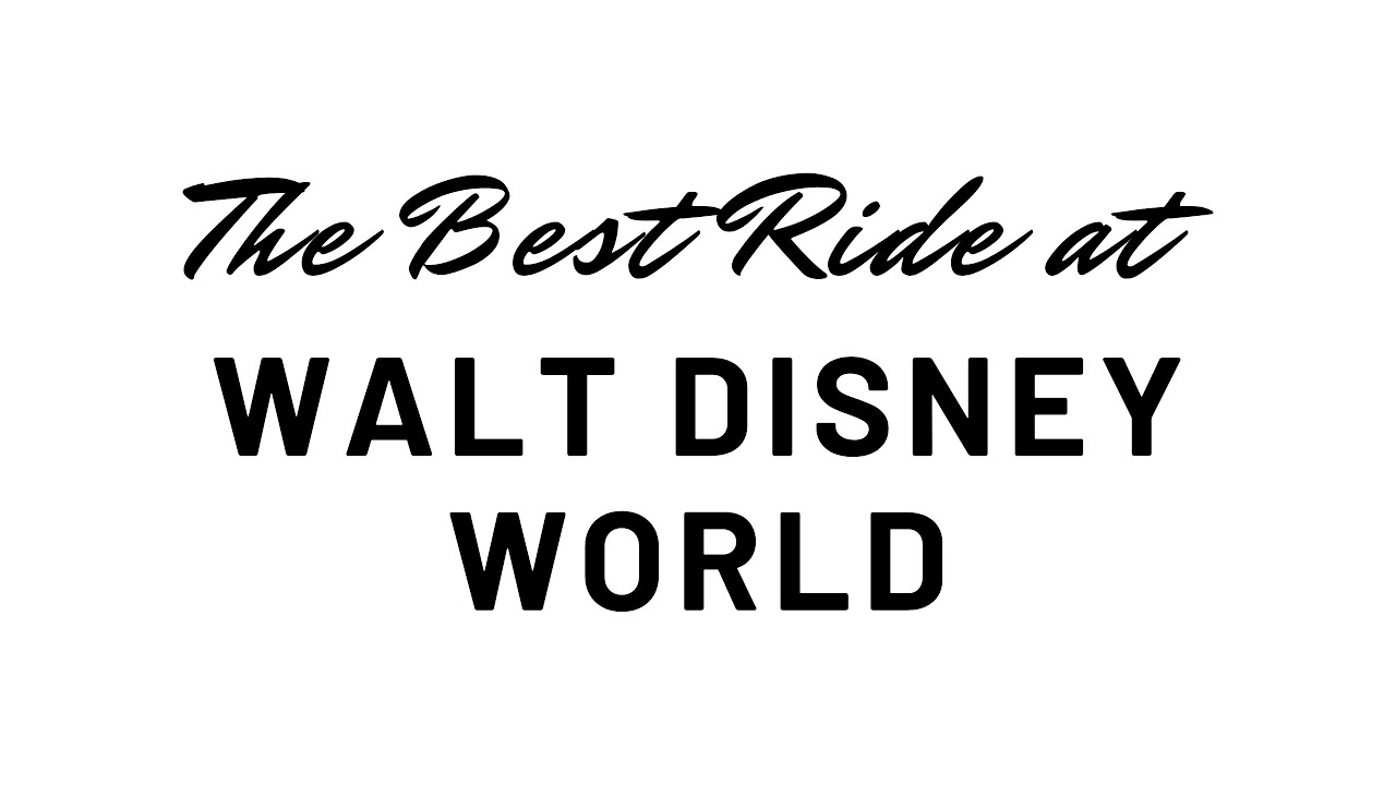 The Best Ride of My Life at Disney World! YouTube
