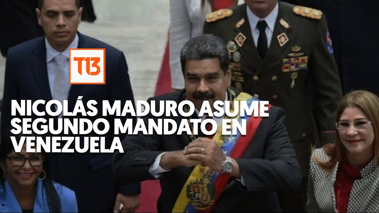 Nicolás Maduro asume segundo mandato en Venezuela - YouTube