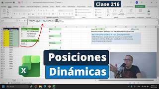 Posicionamiento dinámico con índices en fórmulas de Excel