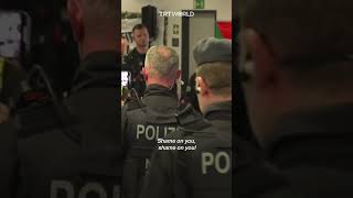 German police storm and shut down Palestine Congress