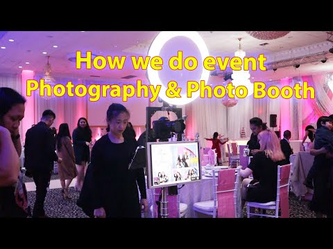 CANADA VLOG:  How we do Event Photography & Photo Booth