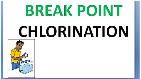 PSM 755 Breakpoint Chlorination Break point Free Residual Chlorine controlled Superchlorination