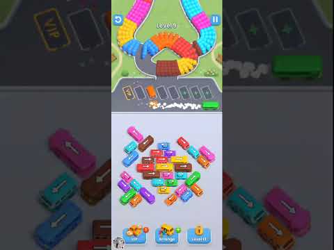【Bus Fever! Car Jam Escape】広告ブースターの活用法と手詰まりを防ぐ駐車スペース管理