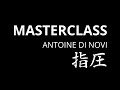 Formation shiatsu  masterclass avec antoine di novi