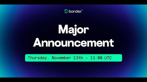 📣 Major Announcement